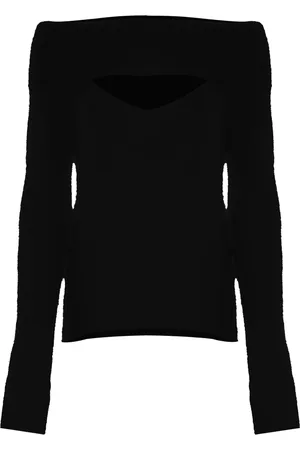 Kocca Round-neck Knitwear, female, , S, Mohair Wool Cut-Out Neckline Jumper