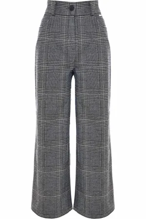 Kocca Wide Trousers, female, , L, Flared Checked Trousers
