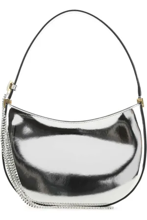MAGDA BUTRYM Handbags, female, , ONE SIZE, Silver Leather Medium Vesna Handbag