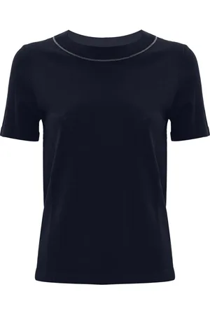 Kocca T-shirt with shiny details around the crewneck