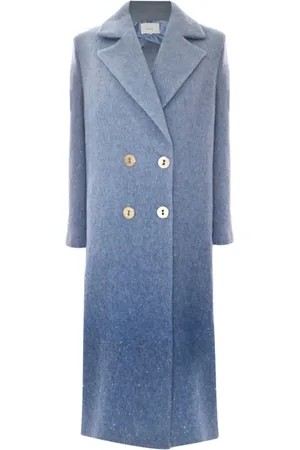 Kocca Double-Breasted Coats, female, , L, Gradient Double-Breasted Lapel Coat