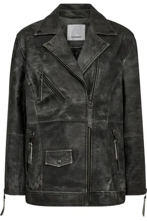 Co`Couture Leather Biker Jacket