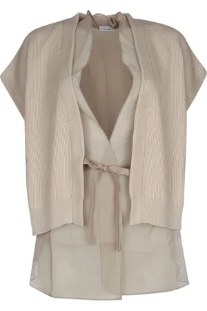 Brunello Cucinelli Cardigans, female, , S, Stylish Knitwear Cardigan