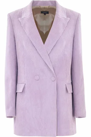 Kocca Blazers, female, , S, Corduroy Double-Breasted Ribbed Jacket