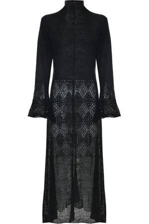 Kocca Knitted Dresses, female, , L, Knitted Polo Neck Dress