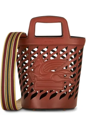 Etro Handbags, female, , ONE SIZE, Coffa Leather Bucket Bag