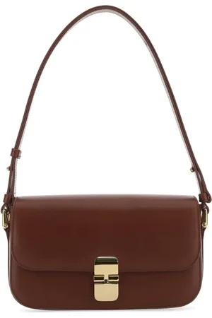 A.P.C. Shoulder Bags, female, , ONE SIZE, Grace Crossbody Bag in Leather