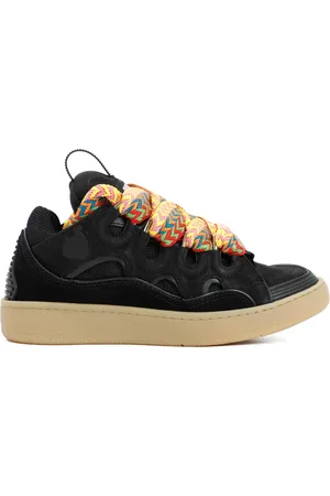 Lanvin Sneakers, female, , 4 UK, Leather Curb Trainers