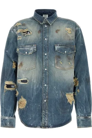 Vetements Denim Shirts, male, , S, Stylish Denim Shirt