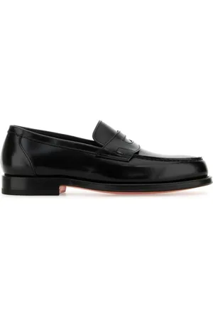santoni Loafers, male, , 6 1/2 UK, Leather Loafers