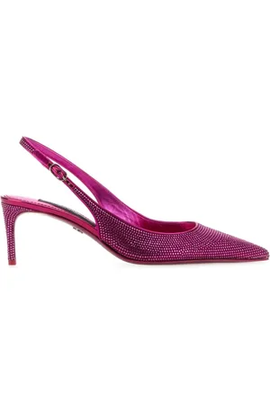 Dolce & Gabbana Pumps, female, , 3 UK, Luxurious Embellished Satin Lollo Pumps