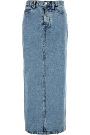 Alexander Wang Denim Skirts, female, , W26, Denim Embellished Skirt