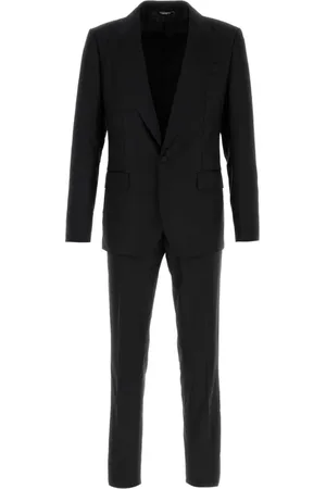 Dolce & Gabbana Single Breasted Suits, male, , S, Elegant Wool Blend Suit