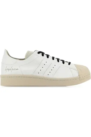 Y-3 Sneakers, male, , 6 1/2 UK, Two-tone leather Superstar Trainers