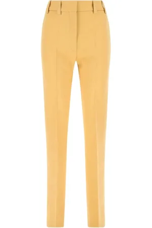 Quira Slim-fit Trousers, female, , L, Pastel Wool Trousers