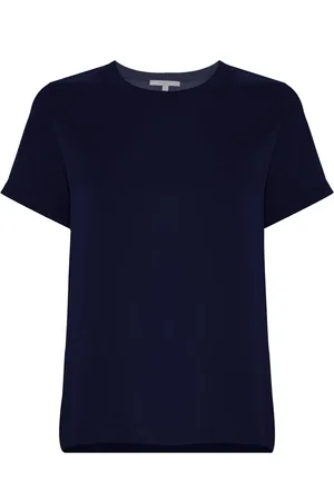 Kocca T-Shirts, female, , XS, Silky Chic Blouse with Wide Hem