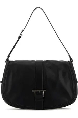 Alexander McQueen Leather Maxi Satchel Shoulder Bag