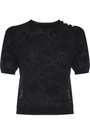 Kocca Lace Effect Stylish T-Shirt Blouse