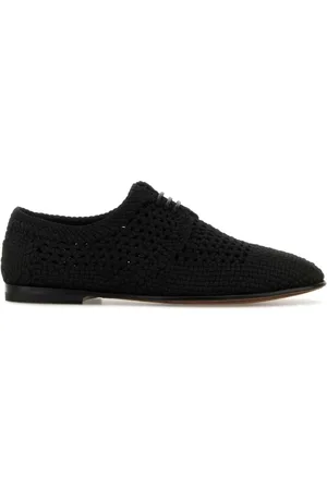 Dolce & Gabbana Laced Shoes, male, , 9 UK, Crochet Lace-Up Trainers
