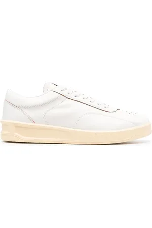 Jil Sander Sneakers, male, , 6 UK, Leather Lace-Up Trainers