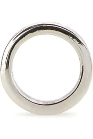 Maison Margiela Rings, female, , 49 MM, Silver Metal Ring
