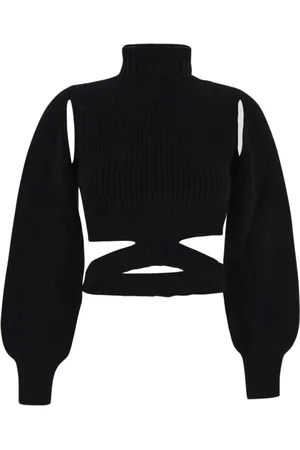 ANDREA ADAMO Turtlenecks, female, , S, Cropped Turtleneck