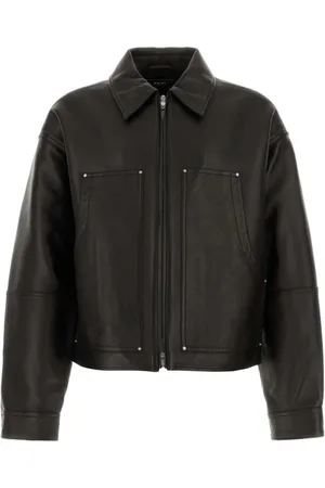 AMIRI Leather Biker Jacket