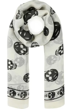 Alexander McQueen Printed Silk Foulard