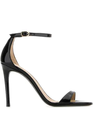 Stuart Weitzman Leather Nudist Sandals
