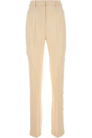 Nanushka Slim-fit Trousers, female, , XS, Felina Cream Trousers