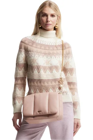 Kocca Turtlenecks, female, , M, Patterned Polo Neck Jumper