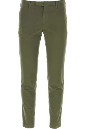 PT Torino Slim-fit Trousers, male, , 6XL, Stretch Cotton Pant in Dark