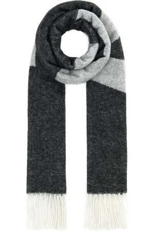 A.P.C. Winter Scarves, female, , ONE SIZE, Dark Grey Wool Blend Malo Scarf