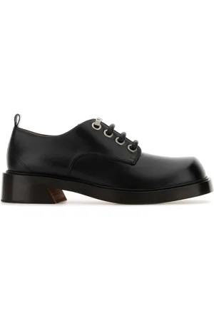 Alexander McQueen Laced Shoes, male, , 6 UK, Leather Lace-Up Shoes