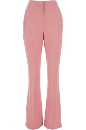 Alexander McQueen Wide Trousers, female, , XS, Crepe Cigarette Pant