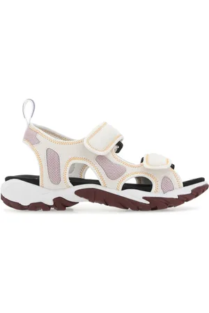 Alexander McQueen Flat Sandals, male, , 8 UK, Striae Sandals