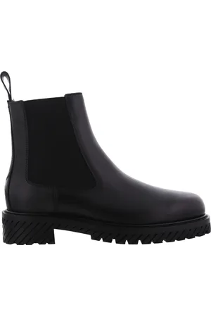 OFF-WHITE Combat Chelsea Boots