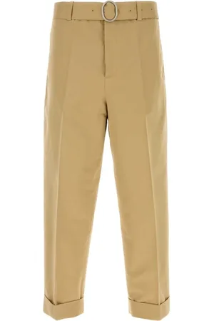 Jil Sander Straight Trousers, male, , M, Cotton Blend Casual Trousers