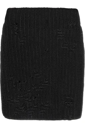J.W.Anderson Short Skirts, female, , S, Cotton Acrylic Mini Skirt