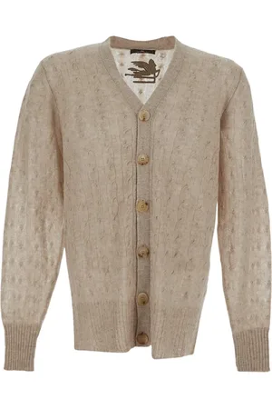 Etro Cardigans, male, , L, Cozy Knit Cardigan