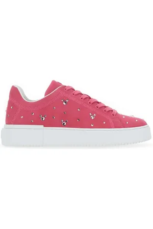 Stuart Weitzman Fuchsia Suede Trainers for Women