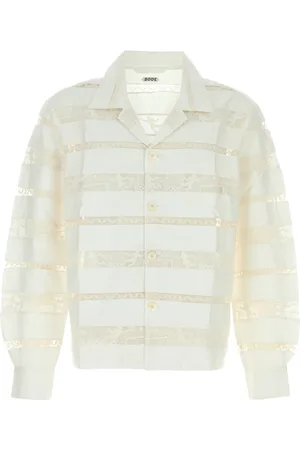 BODE Casual Shirts, male, , 2XL, Lace Tennis Shirt
