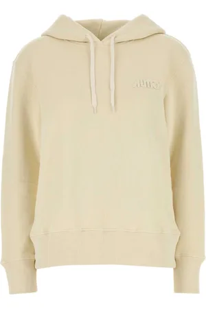 Autry Hoodies, female, , L, Cream Cotton Main Women