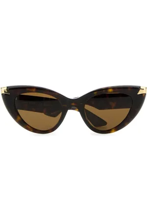 Alexander McQueen Sunglasses, female, , ONE SIZE, Stylish Punk Rivet Sunglasses
