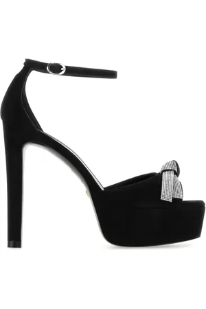 Stuart Weitzman High Heel Sandals, female, , 7 UK, Suede Platform Sandals