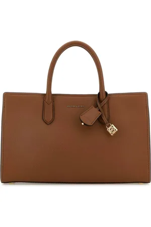 Michael Kors Handbags, female, , ONE SIZE, Caramel leather Scarlett handbag
