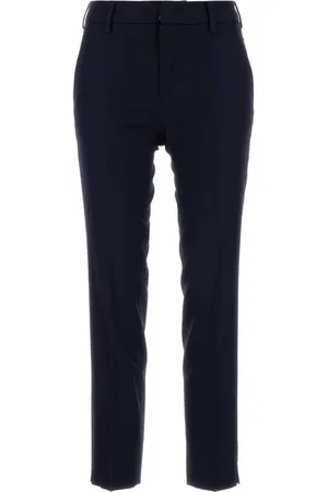 PT Torino Slim-fit Trousers, female, , XS, Navy Stretch Viscose Pant