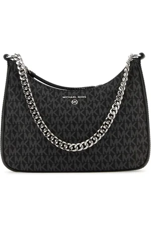 Michael Kors Printed Fabric Shoulder Bag