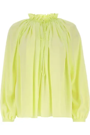 Lanvin Blouses, female, , S, Fluo Polyester Blouse