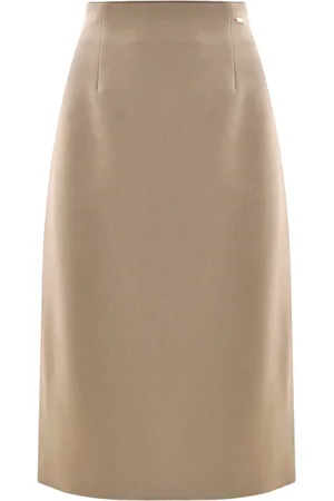 Kocca Sleek Lines Viscose Skirt